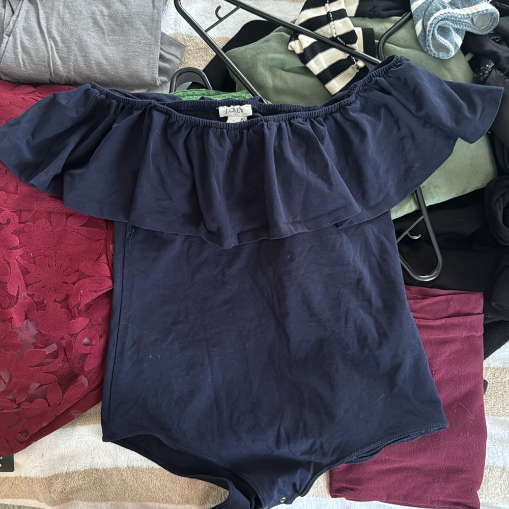 J crew top size S
